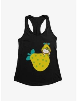 Promo 🎁 Hello Kitty Five A Day Hiding The Pear 👧 Girls Tank 🛒 -Hello Kitty Sales Shop 17220792 hi