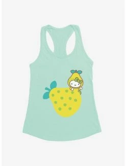 Promo 🎁 Hello Kitty Five A Day Hiding The Pear 👧 Girls Tank 🛒 -Hello Kitty Sales Shop 17220806 hi