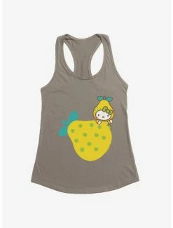 Promo 🎁 Hello Kitty Five A Day Hiding The Pear 👧 Girls Tank 🛒 -Hello Kitty Sales Shop 17220820 hi