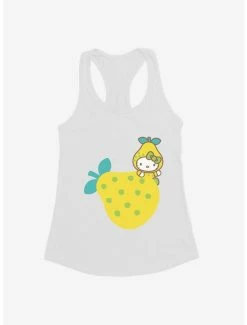 Promo 🎁 Hello Kitty Five A Day Hiding The Pear 👧 Girls Tank 🛒 -Hello Kitty Sales Shop 17220827 hi