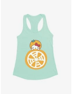 Promo ❤️ Hello Kitty Five A Day Litlle Slice of Orange 👧 Girls Tank 💯 -Hello Kitty Sales Shop 17220848 hi