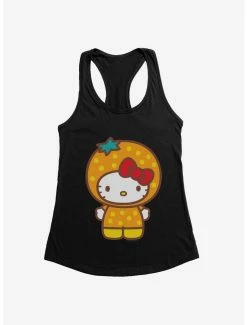 Best Pirce 🛒 Hello Kitty Five A Day Orange Outfit 👧 Girls Tank 😉 -Hello Kitty Sales Shop 17220876 hi