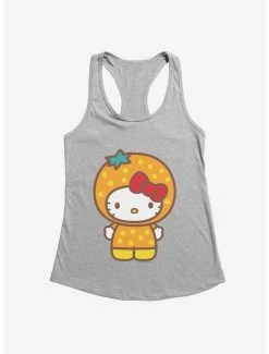 Best Pirce 🛒 Hello Kitty Five A Day Orange Outfit 👧 Girls Tank 😉 -Hello Kitty Sales Shop 17220883 hi