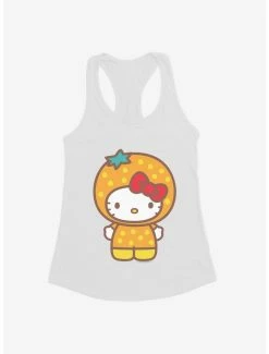 Best Pirce 🛒 Hello Kitty Five A Day Orange Outfit 👧 Girls Tank 😉 -Hello Kitty Sales Shop 17220911 hi