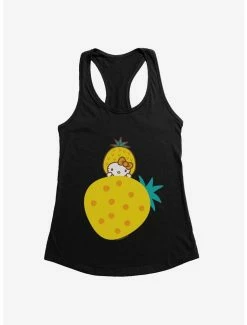 Cheap ⌛ Hello Kitty Five A Day Rising Pineapple 👧 Girls Tank ✔️ -Hello Kitty Sales Shop 17221086 hi