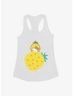 Cheap ⌛ Hello Kitty Five A Day Rising Pineapple 👧 Girls Tank ✔️