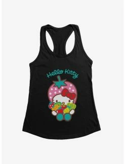 Cheap 💯 Hello Kitty Five A Day Seven Healthy Options 👧 Girls Tank 🔔 -Hello Kitty Sales Shop 17221128 hi
