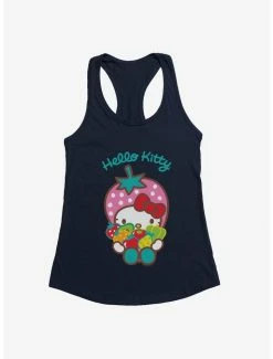 Cheap 💯 Hello Kitty Five A Day Seven Healthy Options 👧 Girls Tank 🔔 -Hello Kitty Sales Shop 17221149 hi