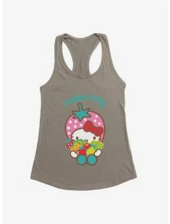 Cheap 💯 Hello Kitty Five A Day Seven Healthy Options 👧 Girls Tank 🔔