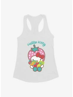 Cheap 💯 Hello Kitty Five A Day Seven Healthy Options 👧 Girls Tank 🔔 -Hello Kitty Sales Shop 17221163 hi