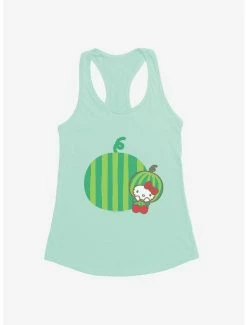 Buy ⭐ Hello Kitty Five A Day Watermelon Relaxing 👧 Girls Tank ✔️