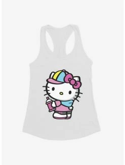 Outlet 🥰 Hello Kitty Spray Can Side 👧 Girls Tank 🔥 -Hello Kitty Sales Shop 17256652 hi