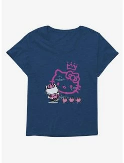 Hot Sale 🎁 Hello Kitty Apples 👧 Girls T-Shirt Plus Size 🎁 -Hello Kitty Sales Shop 17257058 hi