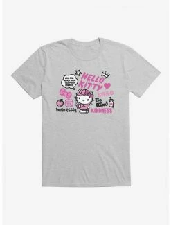 Promo 😍 Hello Kitty Kindness T-Shirt 🧨 -Hello Kitty Sales Shop 17257404 hi