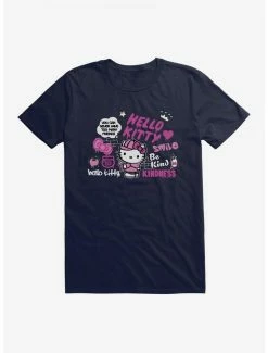Promo 😍 Hello Kitty Kindness T-Shirt 🧨 -Hello Kitty Sales Shop 17257431 hi
