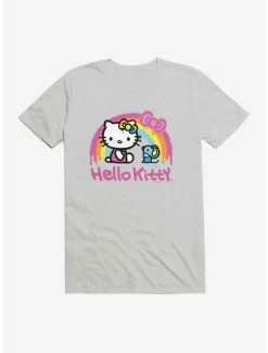 Deals 🎁 Hello Kitty Rainbow Graffiti T-Shirt 💯 -Hello Kitty Sales Shop 17257845 hi