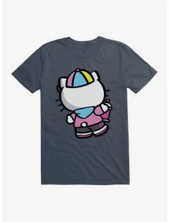Cheap 🎉 Hello Kitty Spray Can Back T-Shirt 💯 -Hello Kitty Sales Shop 17258106 hi