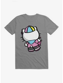 Cheap 🎉 Hello Kitty Spray Can Back T-Shirt 💯 -Hello Kitty Sales Shop 17258133 hi