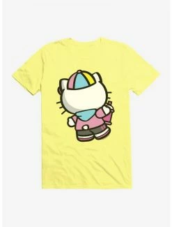 Cheap 🎉 Hello Kitty Spray Can Back T-Shirt 💯 -Hello Kitty Sales Shop 17258160 hi