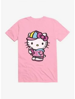 Deals ✨ Hello Kitty Spray Can Front T-Shirt 🔥 -Hello Kitty Sales Shop 17258187 hi