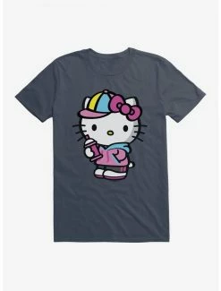 Deals ✨ Hello Kitty Spray Can Front T-Shirt 🔥 -Hello Kitty Sales Shop 17258205 hi