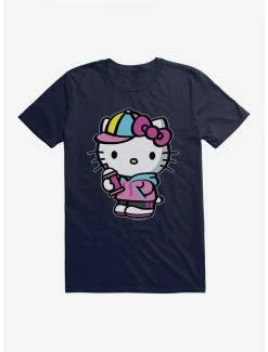 Deals ✨ Hello Kitty Spray Can Front T-Shirt 🔥 -Hello Kitty Sales Shop 17258223 hi