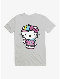 Deals ✨ Hello Kitty Spray Can Front T-Shirt 🔥 -Hello Kitty Sales Shop 17258241 hi