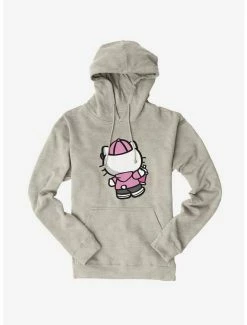 Hot Sale 😍 Hello Kitty Pink Back Hoodie 🥰