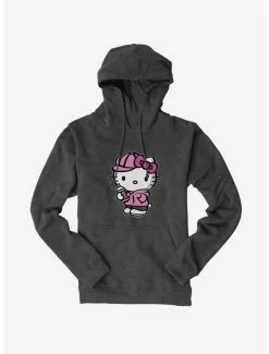 Cheap 🔥 Hello Kitty Pink Front Hoodie 🤩 -Hello Kitty Sales Shop 17258568 hi