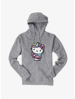 Best Sale 🔥 Hello Kitty Spray Can Side Hoodie ⭐