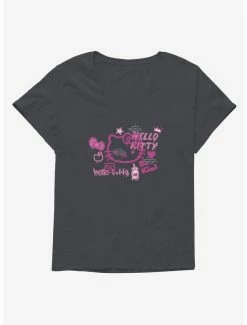 Coupon 👍 Hello Kitty Be Kind 👧 Girls T-Shirt Plus Size 🤩 -Hello Kitty Sales Shop 17259112 hi