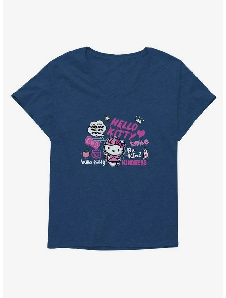 New 🥰 Hello Kitty Kindness 👧 Girls T-Shirt Plus Size 💯 4 New 🥰 Hello Kitty Kindness 👧 Girls T-Shirt Plus Size 💯 - Image 4