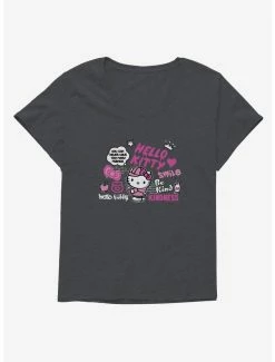 New 🥰 Hello Kitty Kindness 👧 Girls T-Shirt Plus Size 💯