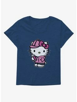 Budget ⌛ Hello Kitty Pink Front 👧 Girls T-Shirt Plus Size 🌟 -Hello Kitty Sales Shop 17259238 hi