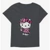 Budget ⌛ Hello Kitty Pink Front 👧 Girls T-Shirt Plus Size 🌟