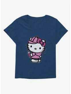 Best deal 🌟 Hello Kitty Pink Side 👧 Girls T-Shirt Plus Size 🥰
