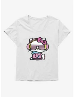 Buy 😍 Hello Kitty Shutter Sunnies 👧 Girls T-Shirt Plus Size ❤️ -Hello Kitty Sales Shop 17259373 hi