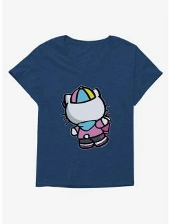 Outlet ✨ Hello Kitty Spray Can Back 👧 Girls T-Shirt Plus Size ⌛ -Hello Kitty Sales Shop 17259418 hi
