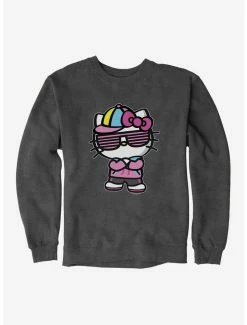 Promo 💯 Hello Kitty Cool Kitty Sweatshirt ✔️ -Hello Kitty Sales Shop 17260866 hi