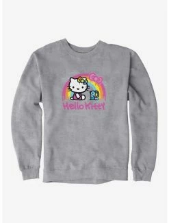 Hot Sale ❤️ Hello Kitty Rainbow Graffiti Sweatshirt ✨