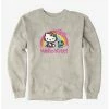 Coupon 🔥 Hello Kitty Rainbow Graffiti Sweatshirt ✔️