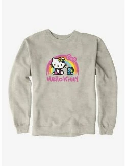 Coupon 🔥 Hello Kitty Rainbow Graffiti Sweatshirt ✔️