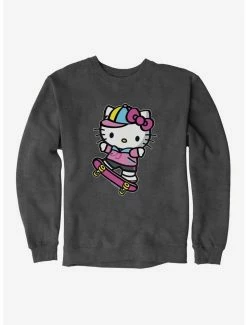 Promo 🔔 Hello Kitty Skateboard Sweatshirt 👏 -Hello Kitty Sales Shop 17261086 hi
