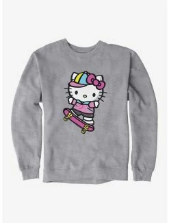 Promo 🤩 Hello Kitty Skateboard Sweatshirt 🛒