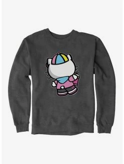 Buy ✔️ Hello Kitty Spray Can Back Sweatshirt 🔥 -Hello Kitty Sales Shop 17261116 hi