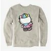 Top 10 🔥 Hello Kitty Spray Can Back Sweatshirt ✨