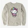 Best Sale 🔔 Hello Kitty Spray Can Front Sweatshirt 🥰