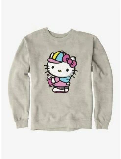 Hot Sale 😀 Hello Kitty Spray Can Side Sweatshirt 😀