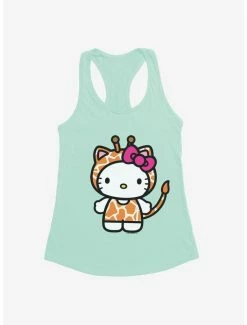 Flash Sale 🔥 Hello Kitty Jungle Paradise Giaraffe 👧 Girls Tank 🎉 -Hello Kitty Sales Shop 17386070 hi