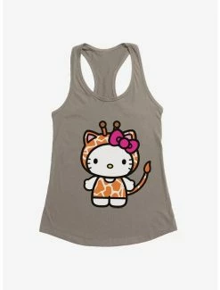 Flash Sale 🔥 Hello Kitty Jungle Paradise Giaraffe 👧 Girls Tank 🎉 -Hello Kitty Sales Shop 17386077 hi